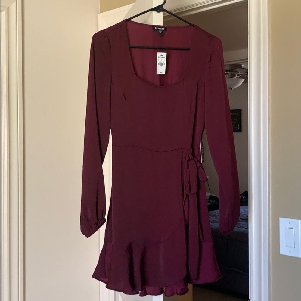 Burgundy Dress